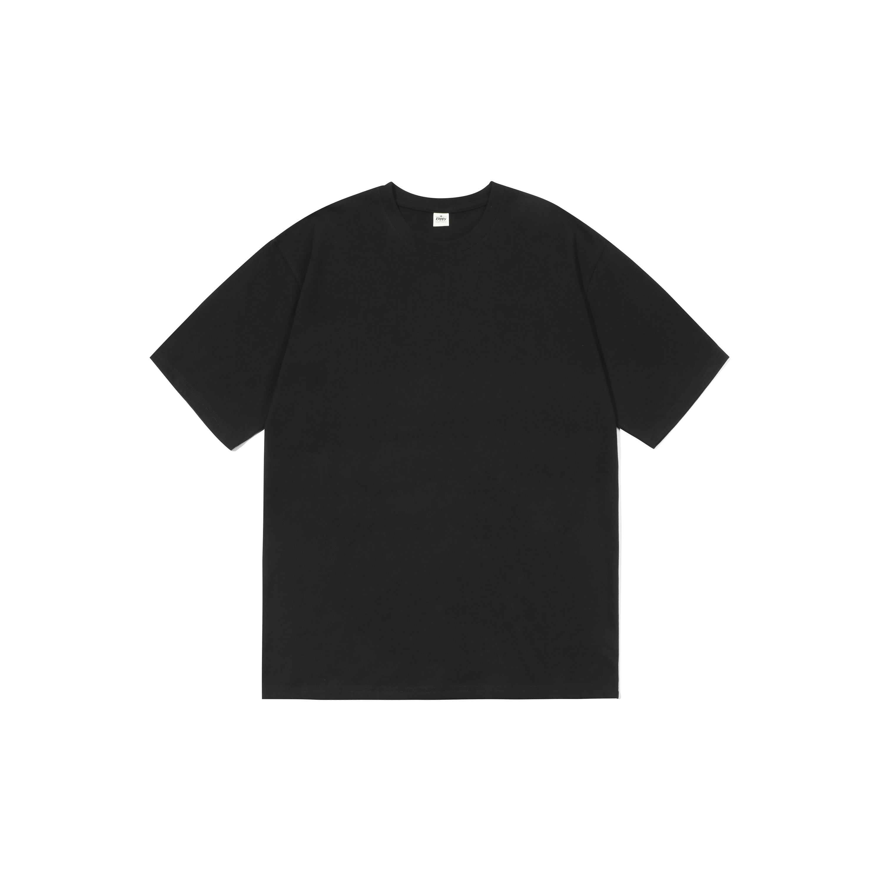 Kappy plain t-shirt black