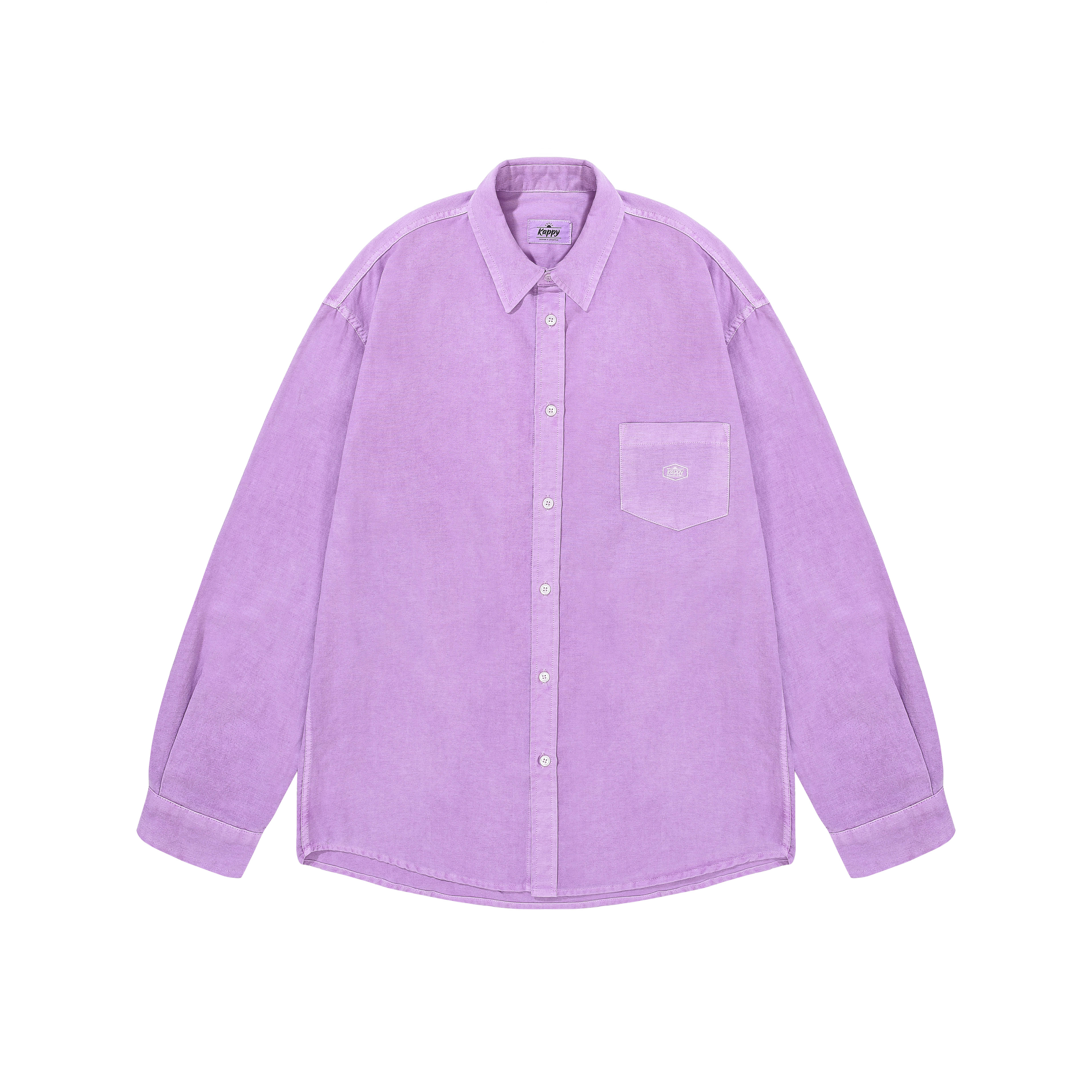 Pigment oxford shirts orchid