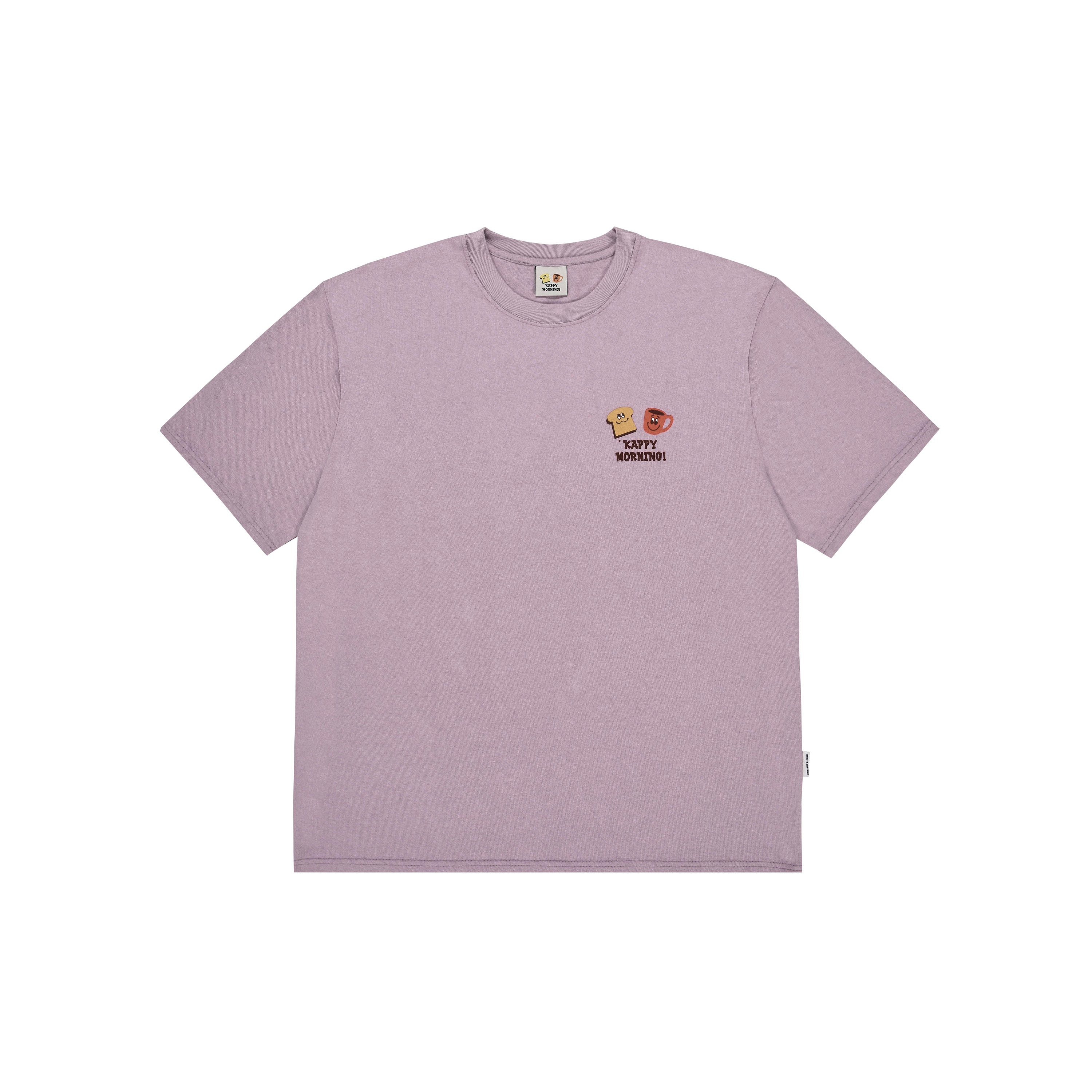 Kappy morning half t-shirt </br>(TORU FUKUDA EDITION) lilac